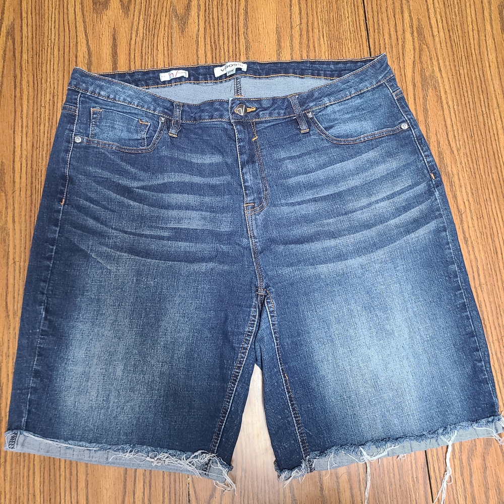 Vigoss Women's Distressed Denim Shorts